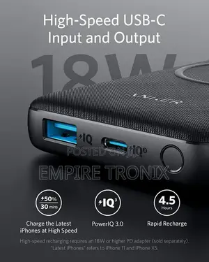 Anker Powercore Iii Sense Wireless Pd (A1617h11)