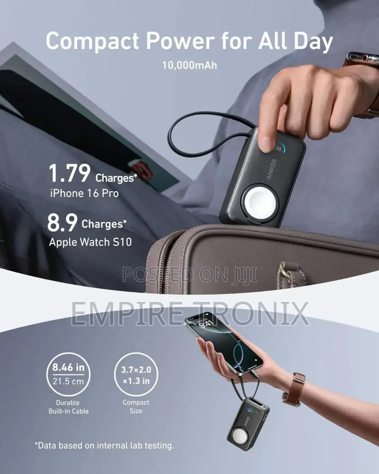 Anker Maggo Power Bank 35w Apple Watch Edition (A1657h11)