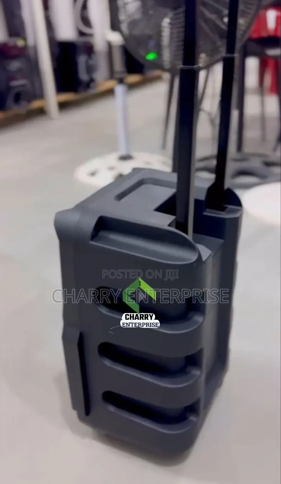 Aborder Portable Rechargeable Speaker Ya Matangazo Dj852 Wireless Mic