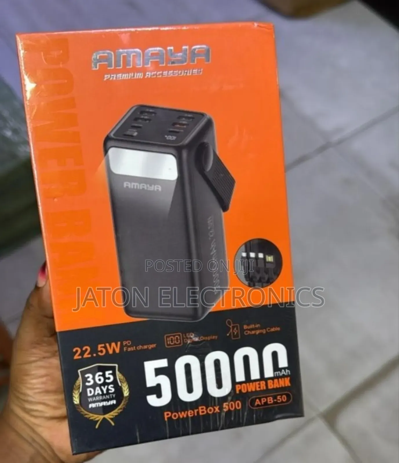 Amaya Powerbank 50000mah