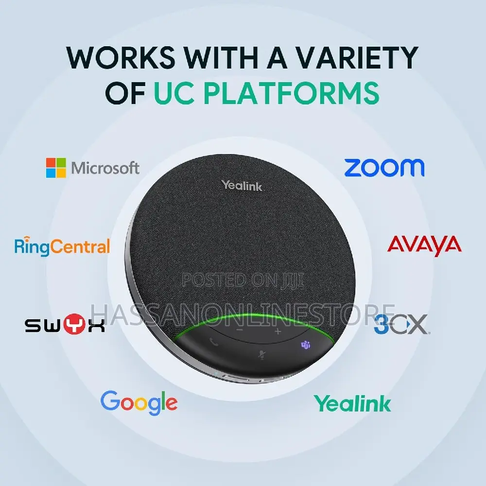 Yealink Sp92 Usb Wireless Bluetooth Speakerphone, With Bt51 Usb-C/A