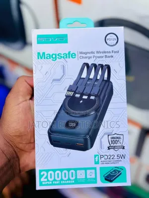 Sovo Magnetic Wireless Powerbank 20000mah