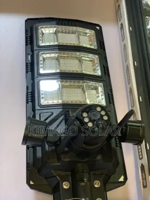 Solar Flood Light Security Camera 3 Lens 450w CCTV Camera