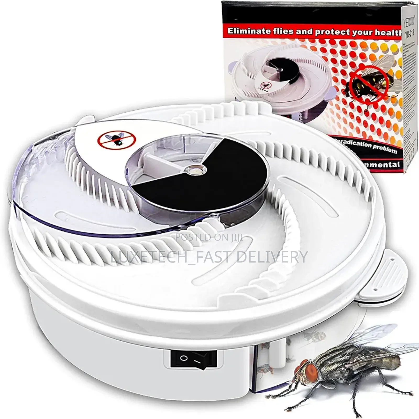 Automatic Non-Toxic Electric Fly Trap