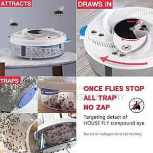Automatic Non-Toxic Electric Fly Trap