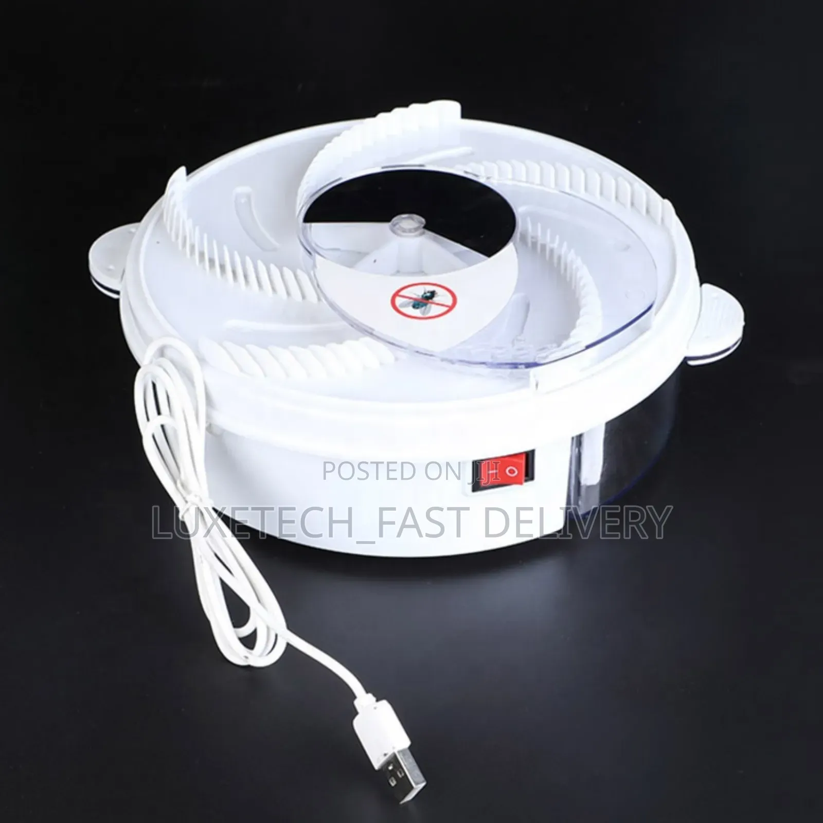 Reusable Electric Rotating Fly Trap - Fly Catcher