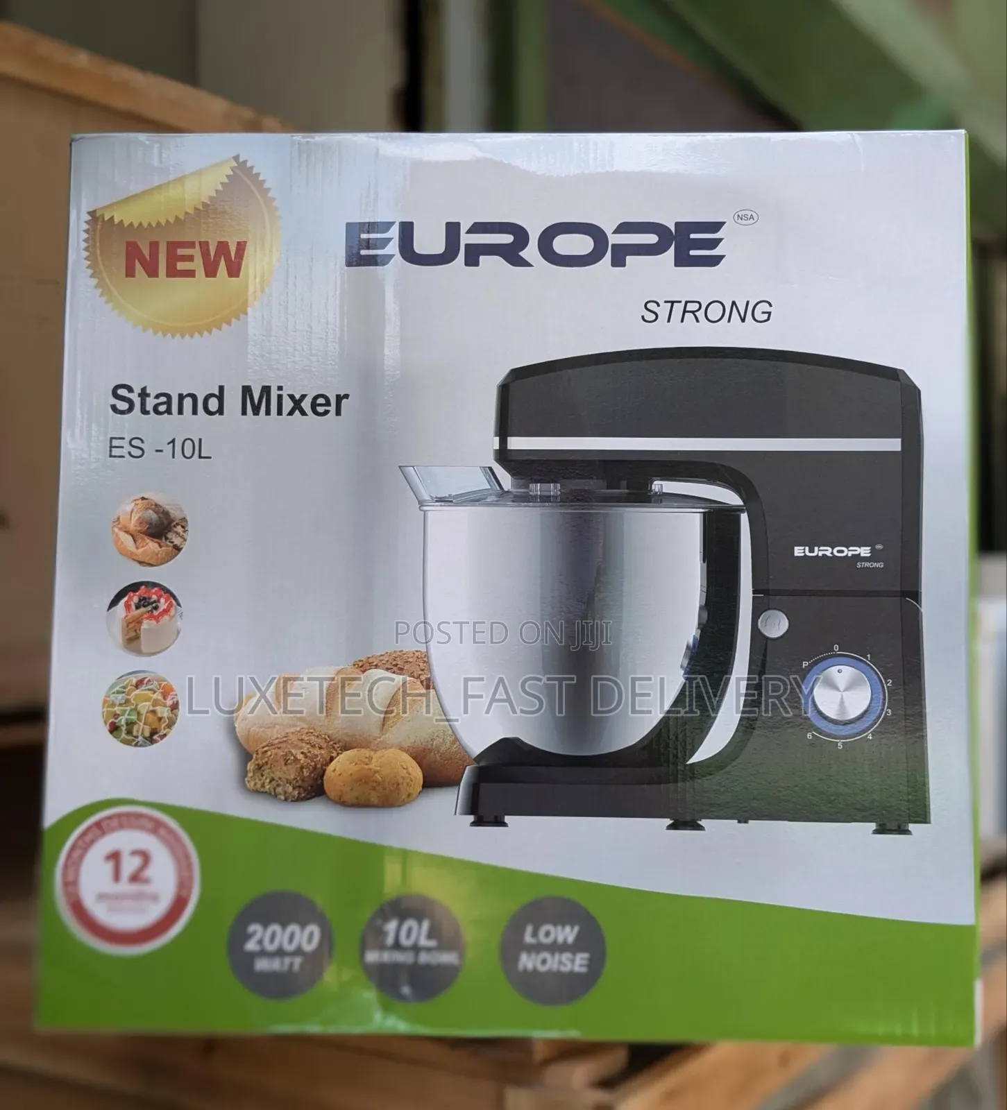 Europe Strong Stand Mixer Es-10 Liters
