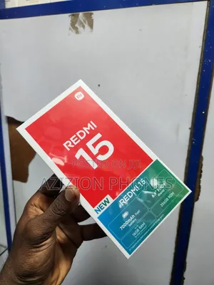 New Xiaomi Redmi 15 256 GB Black