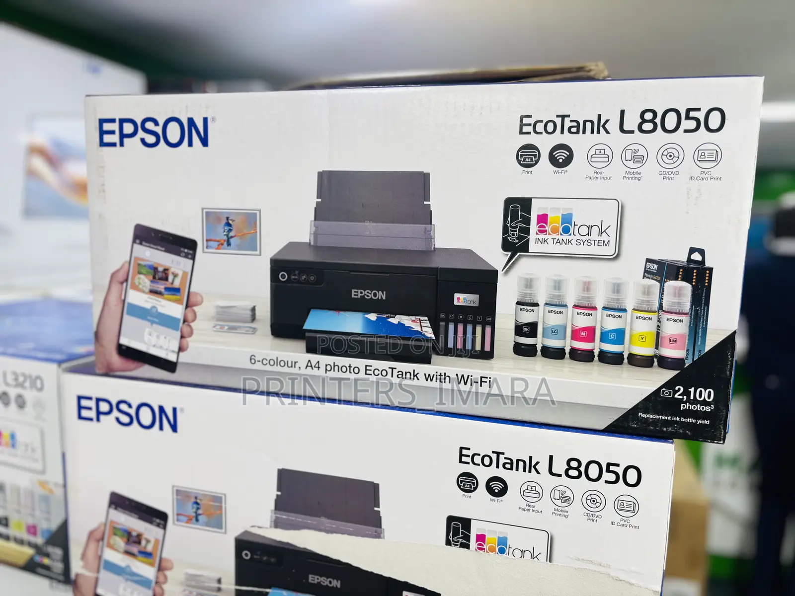 Epson Ecotank L8050 — Bold Prints, Endless Creativity