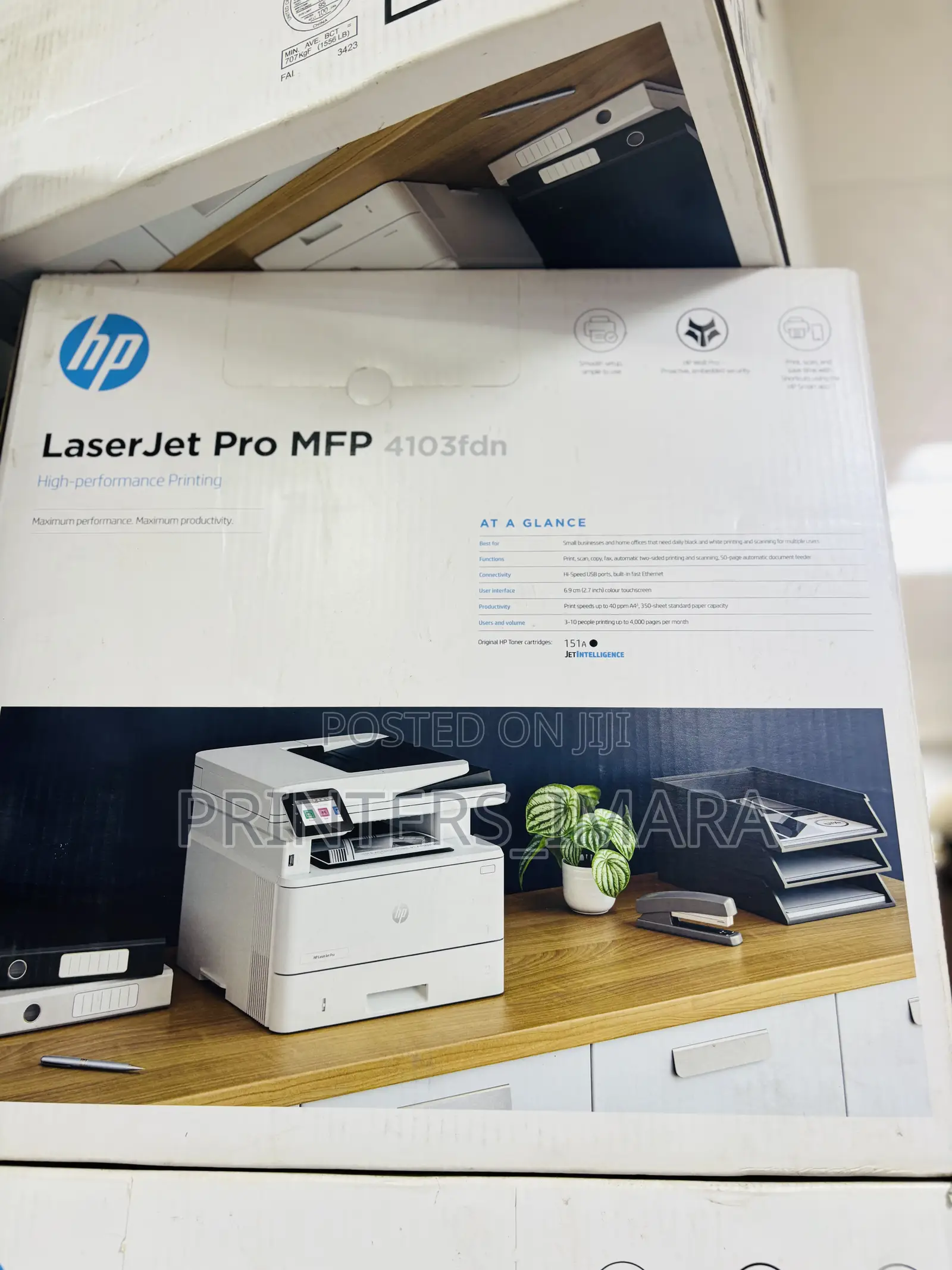  Hp Laserjet Pro MFP 4103fdn — Reliable, Fast Professional