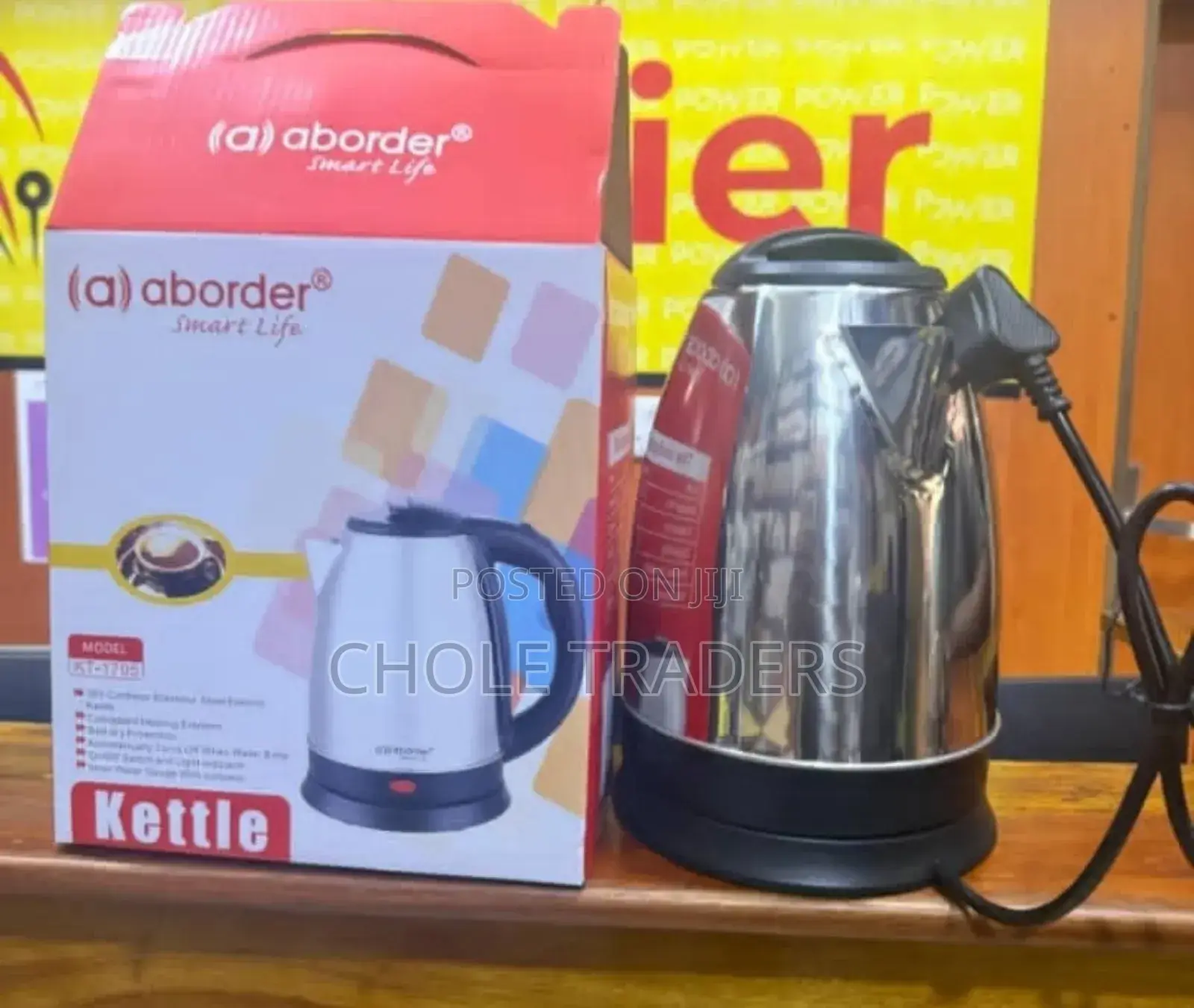 1.8l Aborder Cordless Kettle(Kt-1707)