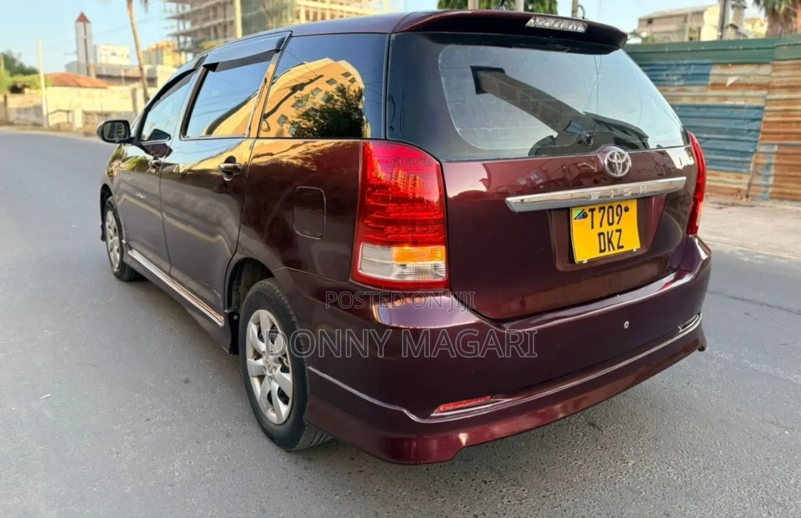 Toyota Wish 2005 Burgundy