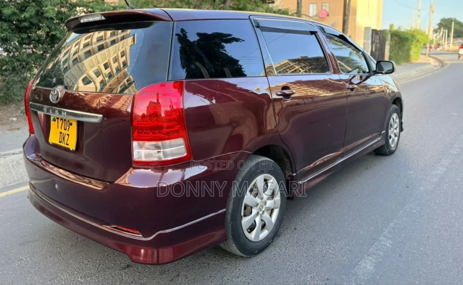 Toyota Wish 2005 Burgundy