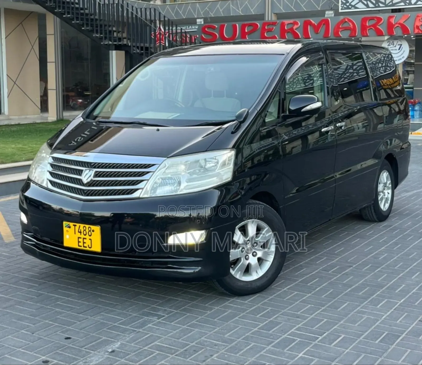 Toyota Alphard 2.4 Petrol AWD 2007 Black