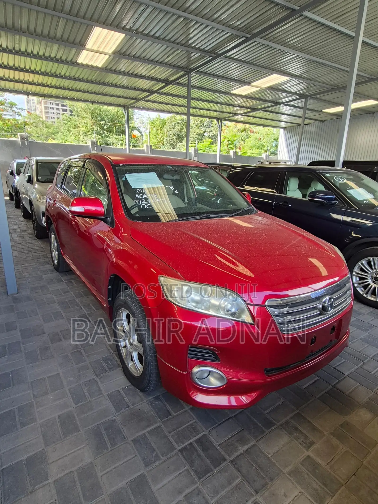 Toyota Vanguard 2008 Red