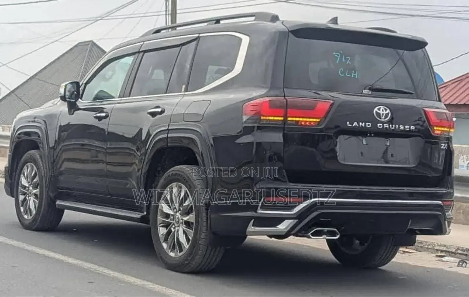 New Toyota Land Cruiser LC300 2024 Black