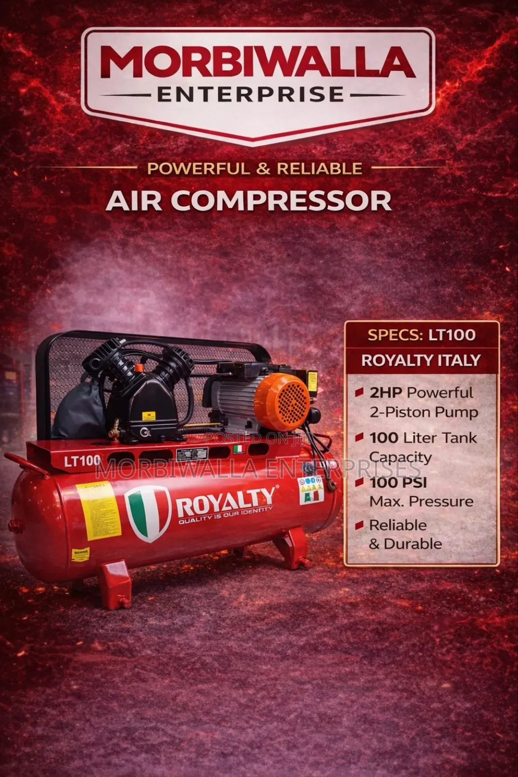 Air Compressor 100l