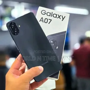 New Samsung Galaxy A07 4G 64 GB Black