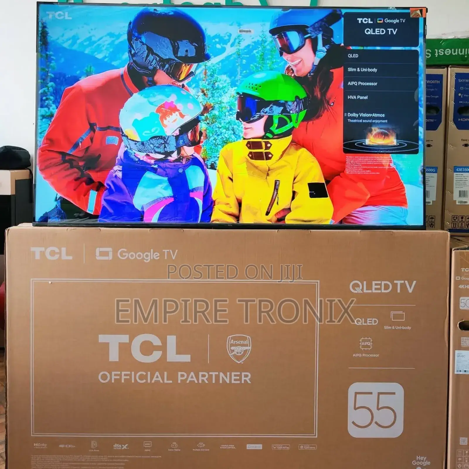 TCL 55" P7k Qled Uhd Google Tv