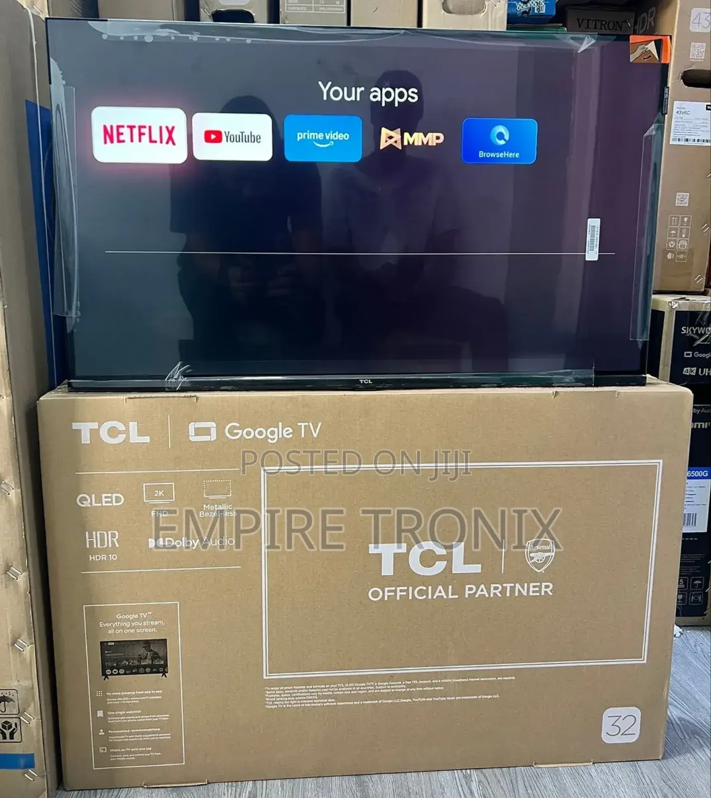 TCL 32s5k 32" Qled FHD Smart Google Tv