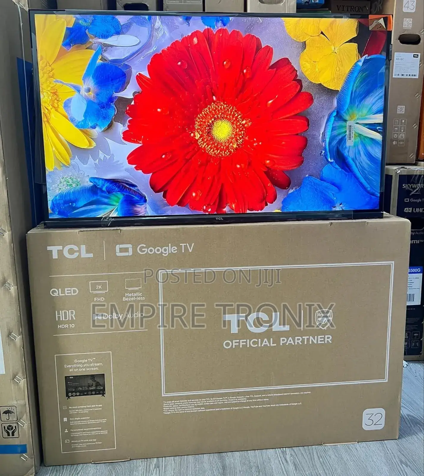 TCL 32s5k 32" Qled FHD Smart Google Tv