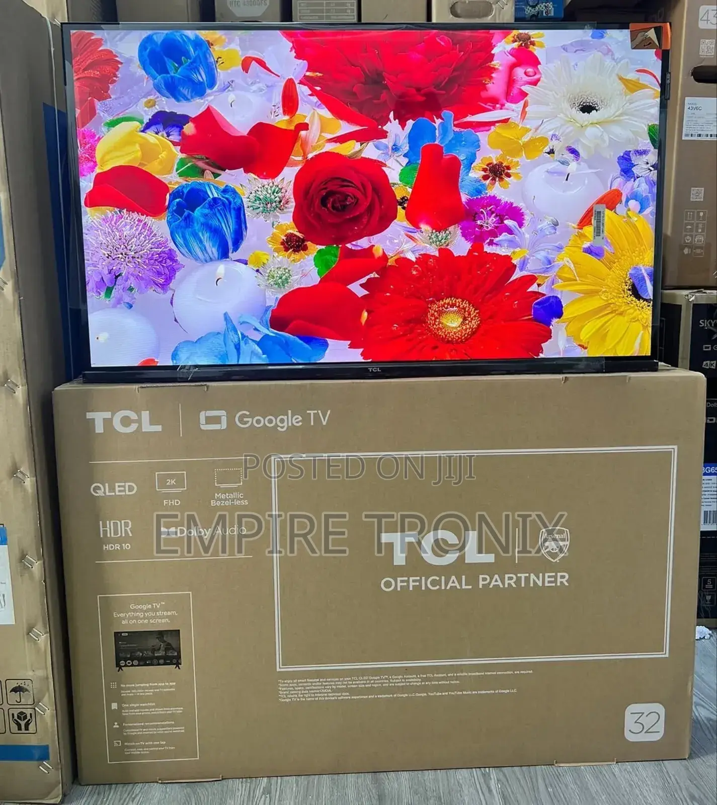 TCL 32s5k 32" Qled FHD Smart Google Tv