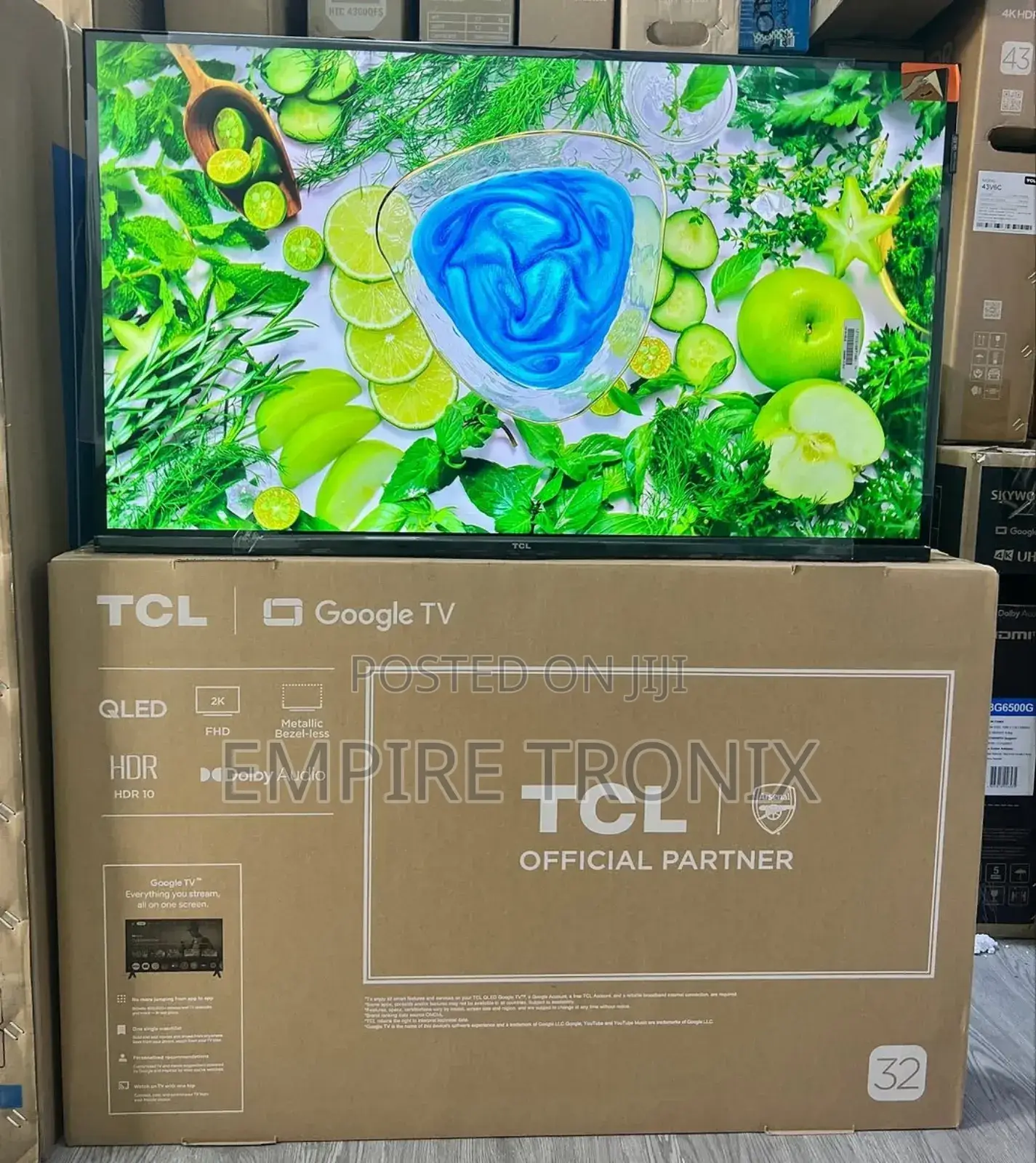 TCL 32s5k 32" Qled FHD Smart Google Tv