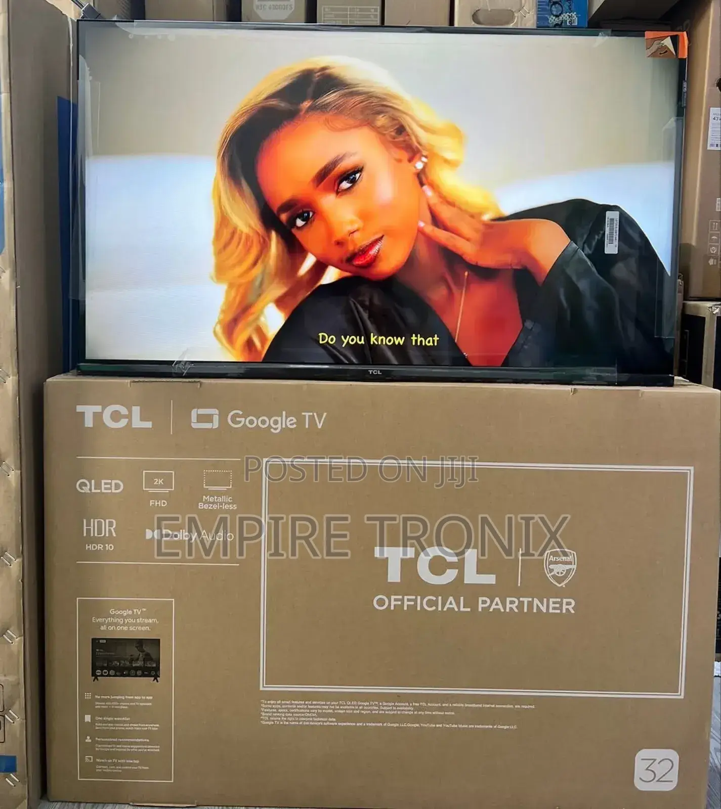 TCL 32s5k 32" Qled FHD Smart Google Tv
