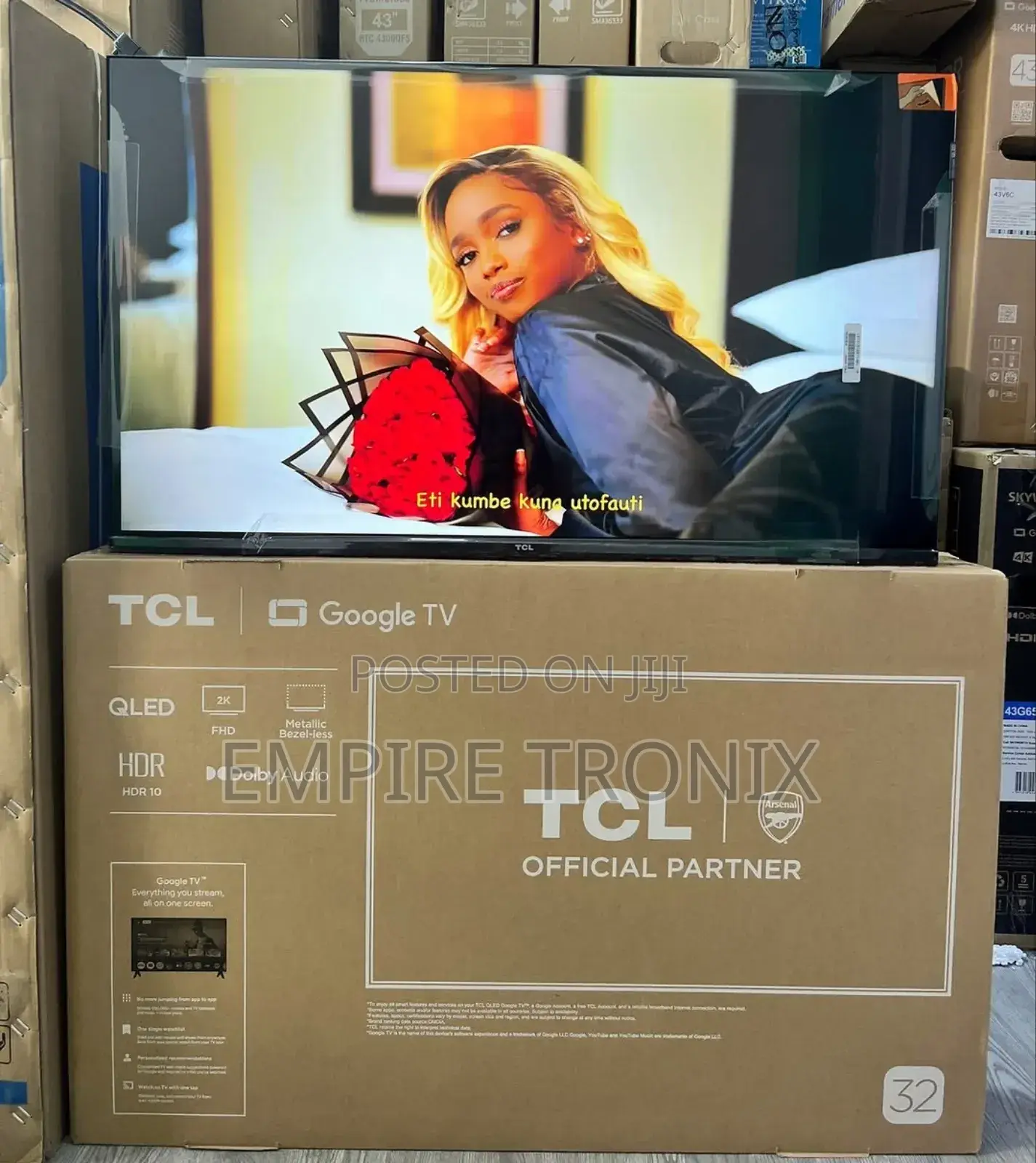 TCL 32s5k 32" Qled FHD Smart Google Tv