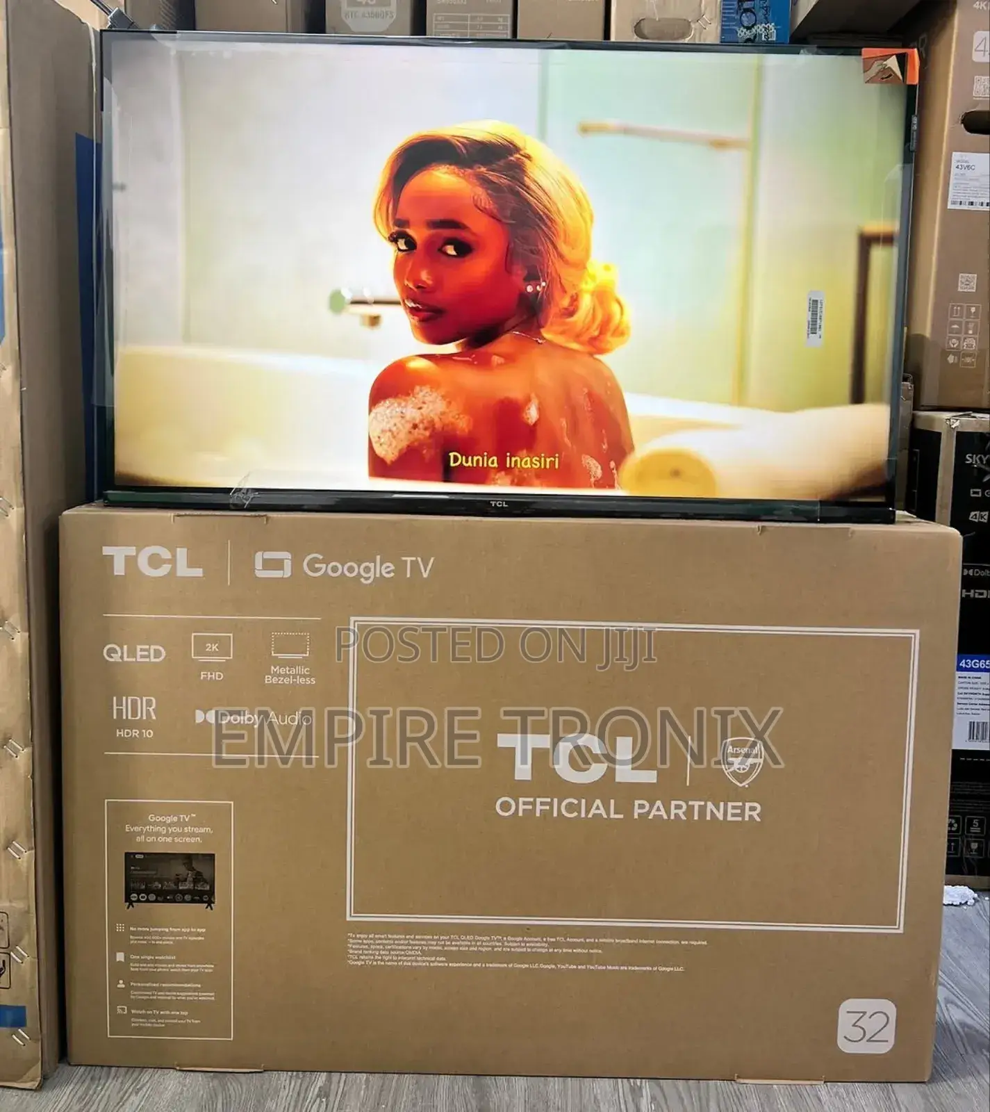 TCL 32s5k 32" Qled FHD Smart Google Tv