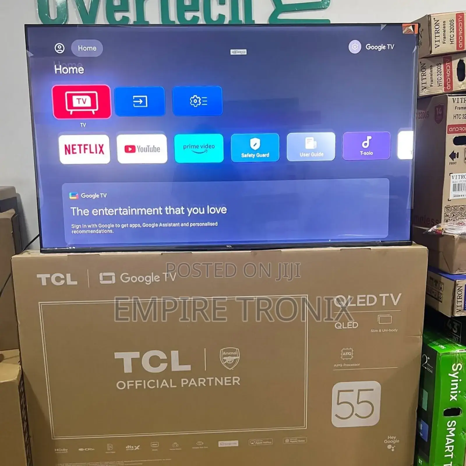TCL 55t6c 55" Qled Google Tv