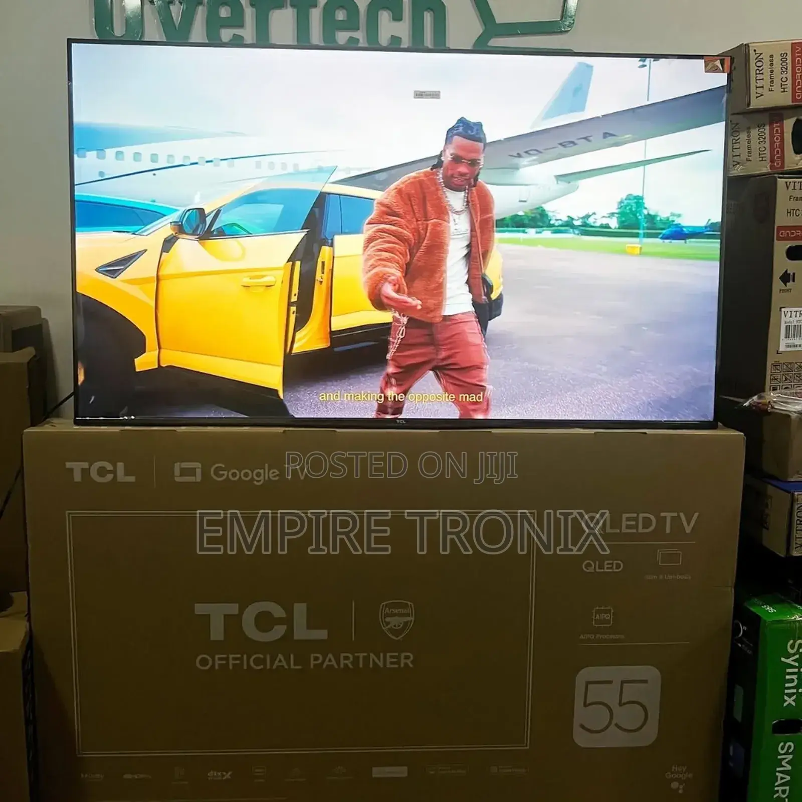 TCL 55t6c 55" Qled Google Tv