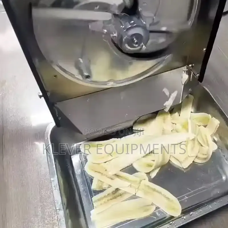Electric Banana Crips Cutter Machine