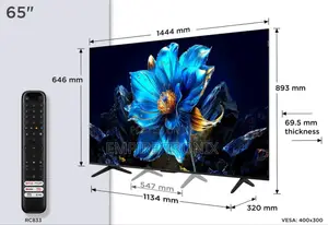 TCL 65" P7k Qled Uhd Google Tv