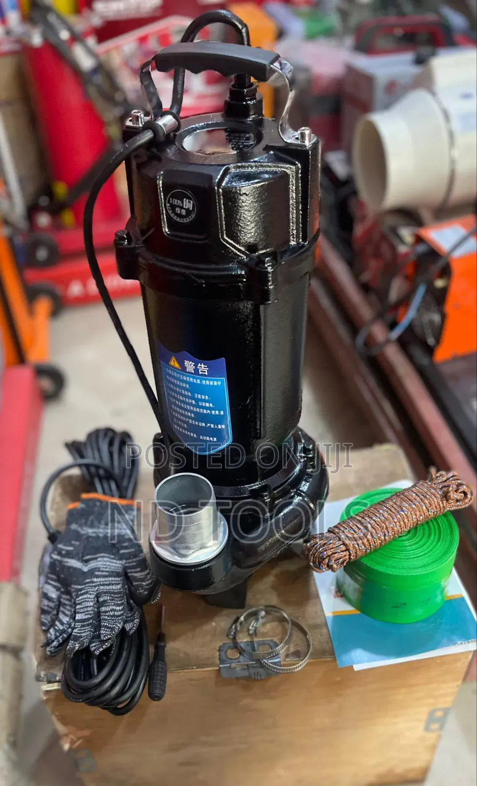 Submersible Drainage / Sewage Pump – Heavy Duty Hydrax 3hp