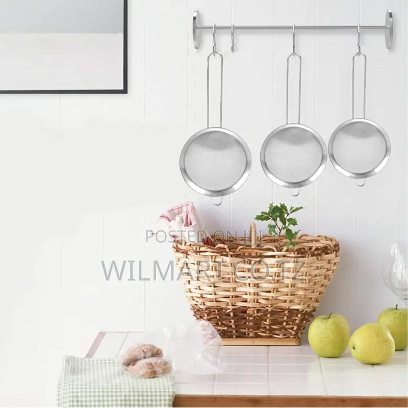Wilmart Tea Strainer Stainless Steel 20cm Multipurpose