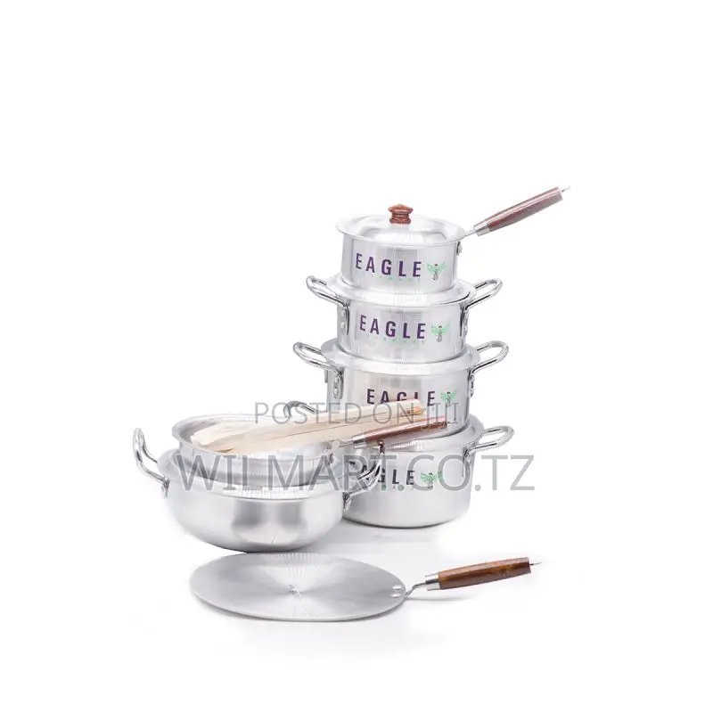 Wilmart Aluminium Casserole Eagle Gift Set 15pcs