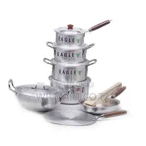Wilmart Aluminium Casserole Eagle Gift Set 15pcs