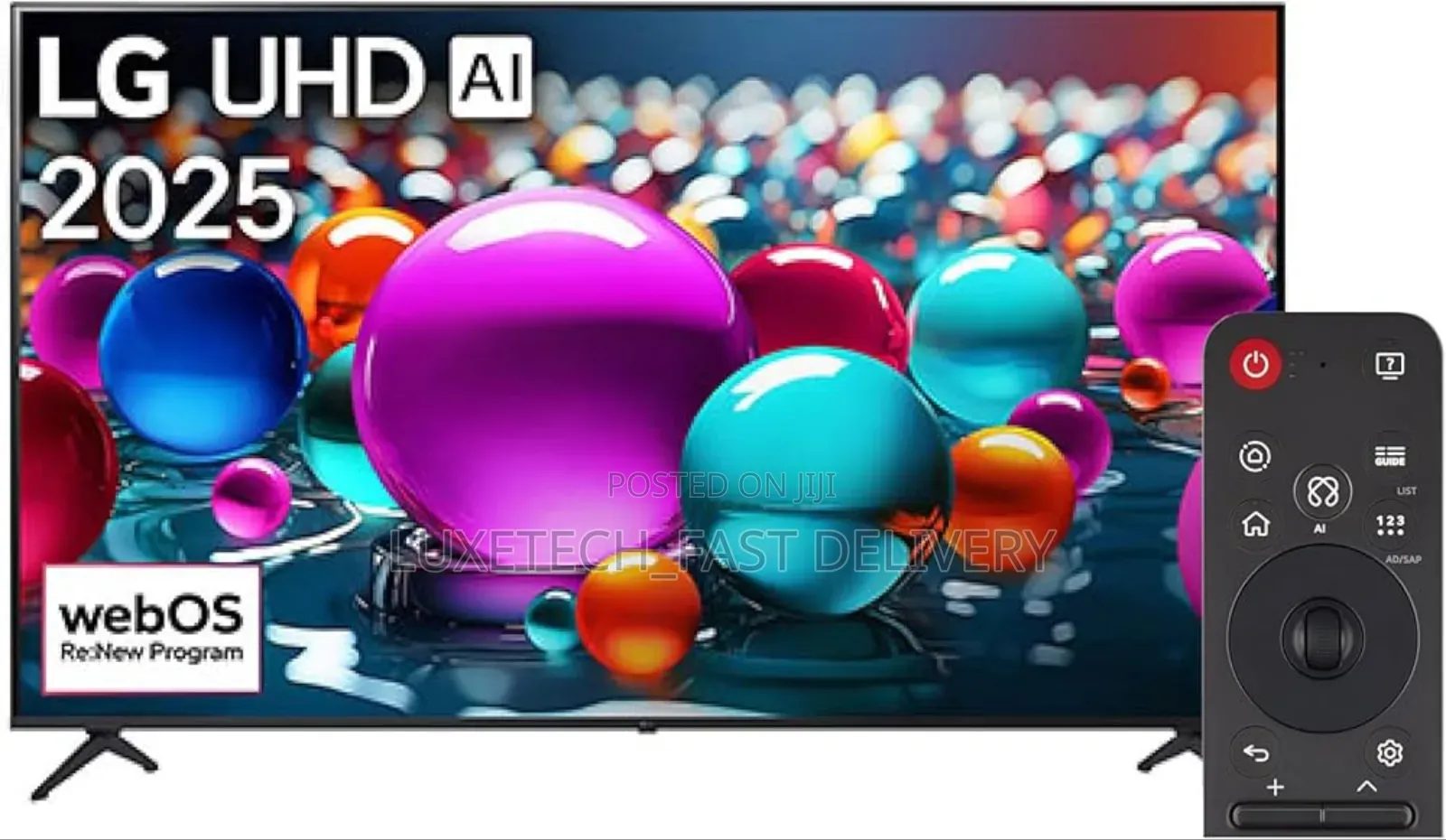 Lg 55-Inches Uhd Ai Smart Tv Ua85 Model - 2025