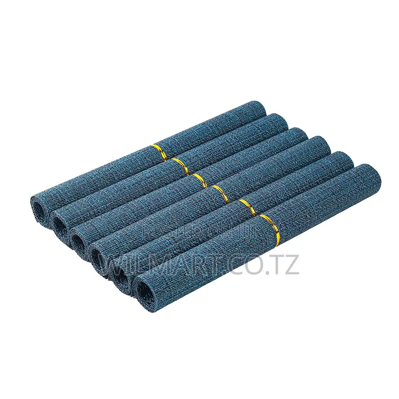 Wilmart Table Mats 45x30cm 6pcs Set Placemats Durable Non-Slip Kitchen