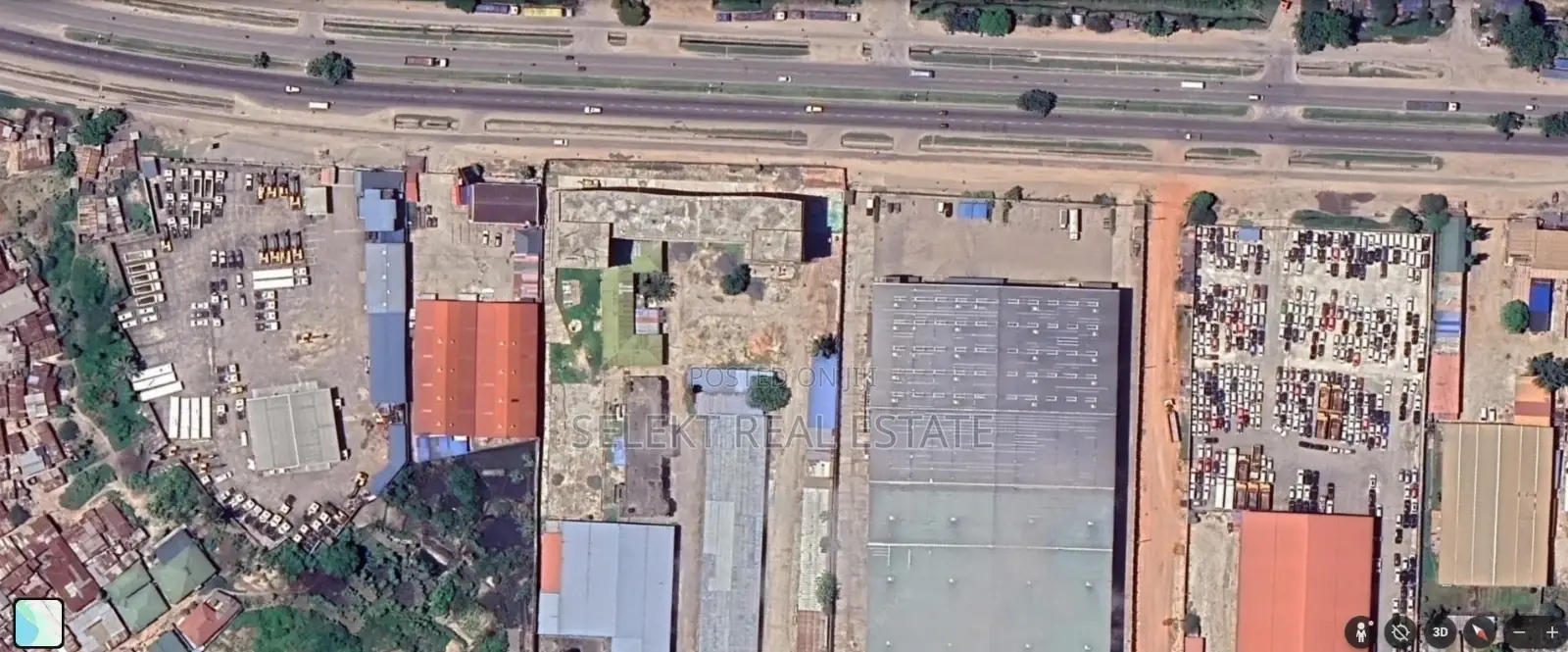 3.6 Acres Prime Industrial Property Along Mandela Road