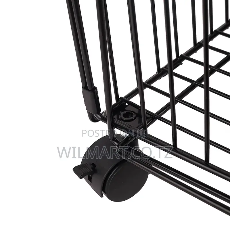 Wilmart Storage Rack Stainless Steel 3 Layers With Wheels Kitchen