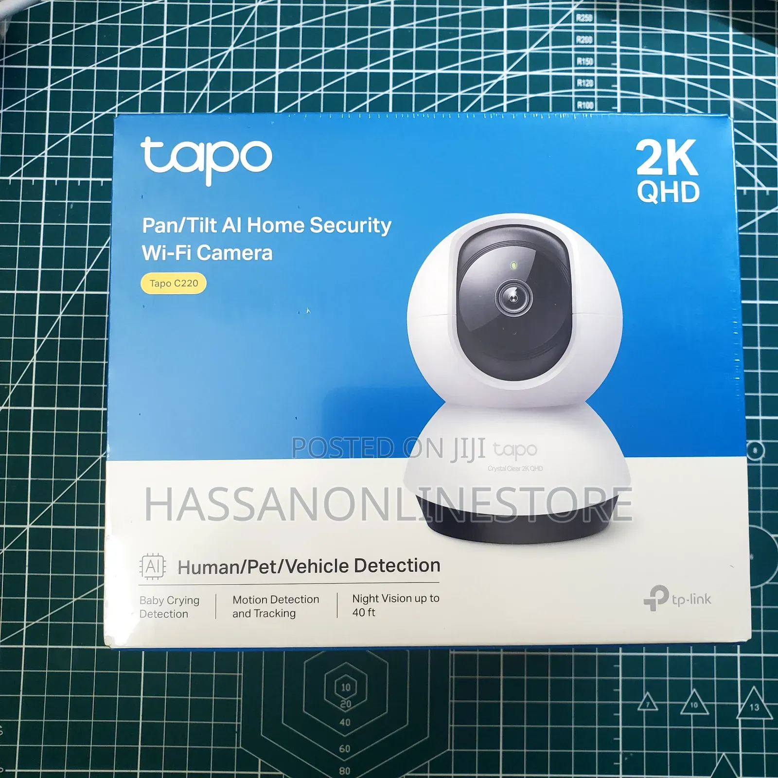 Tp-Link Tapo C220 4mp Pan/Tilt Home Security Wi-Fi Camera