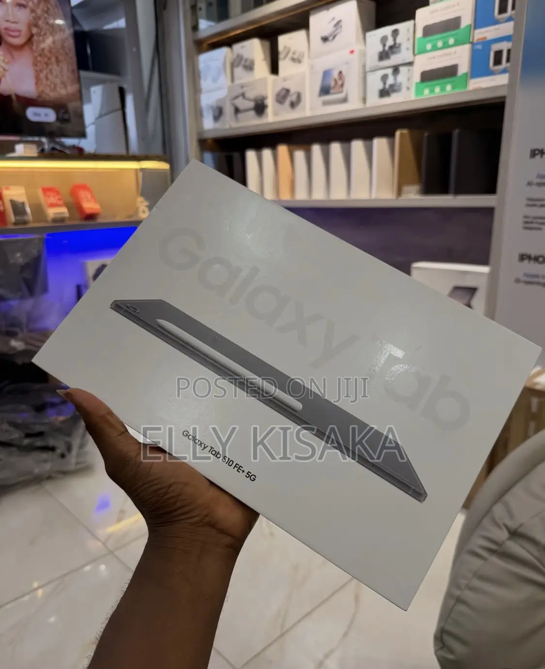 New Samsung Galaxy Tab S10 FE+ 128 GB Black