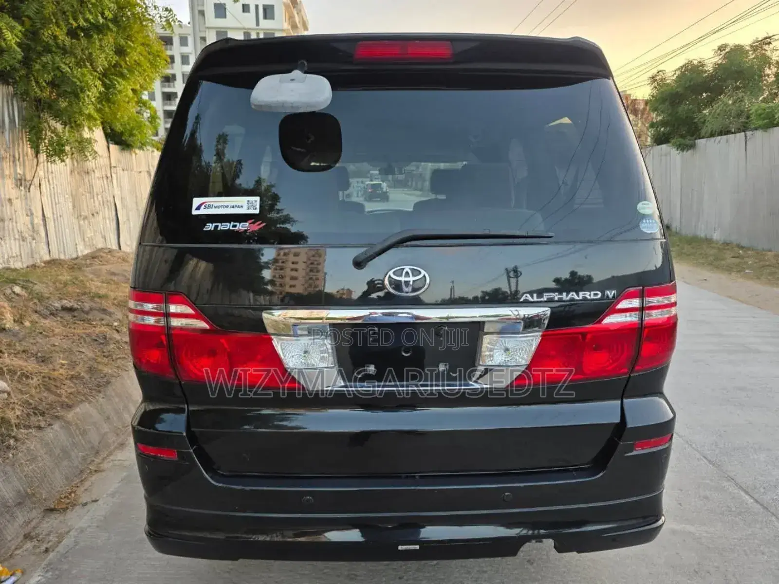Toyota Alphard 2006 Burgundy