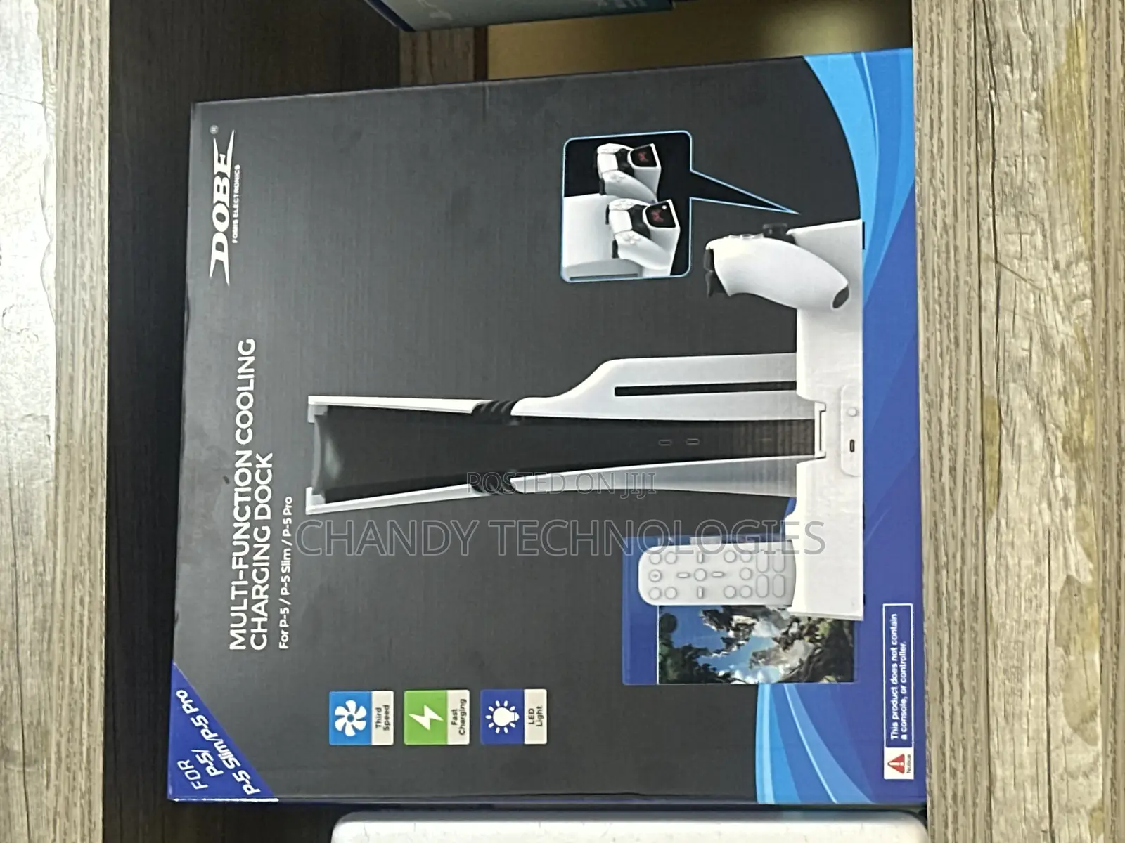 Multi-Function Cooling Charging Dock for Playstation 5 (Ps5), Ps5