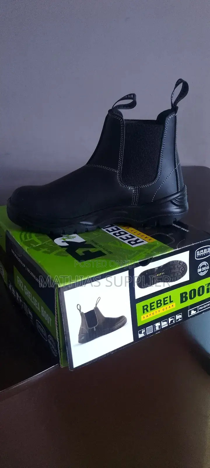 Rebel Safety Boots