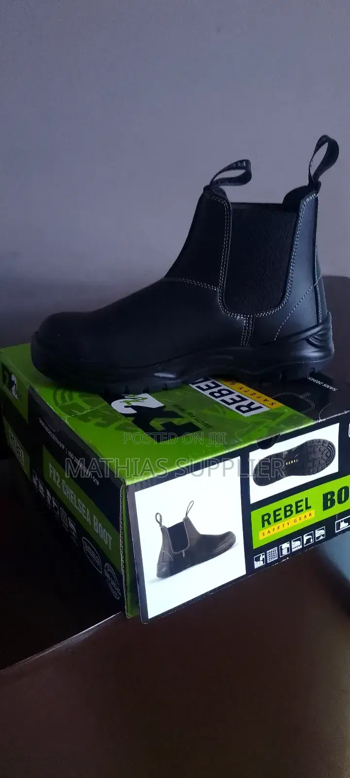Rebel Safety Boots