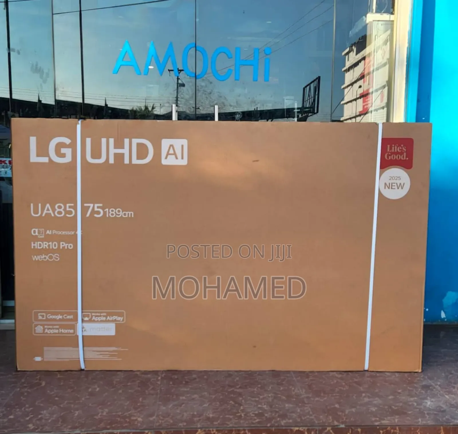 Lg Uhd Ai Tv Ya Inch 75 (75”) – Model Ua85 (189cm).