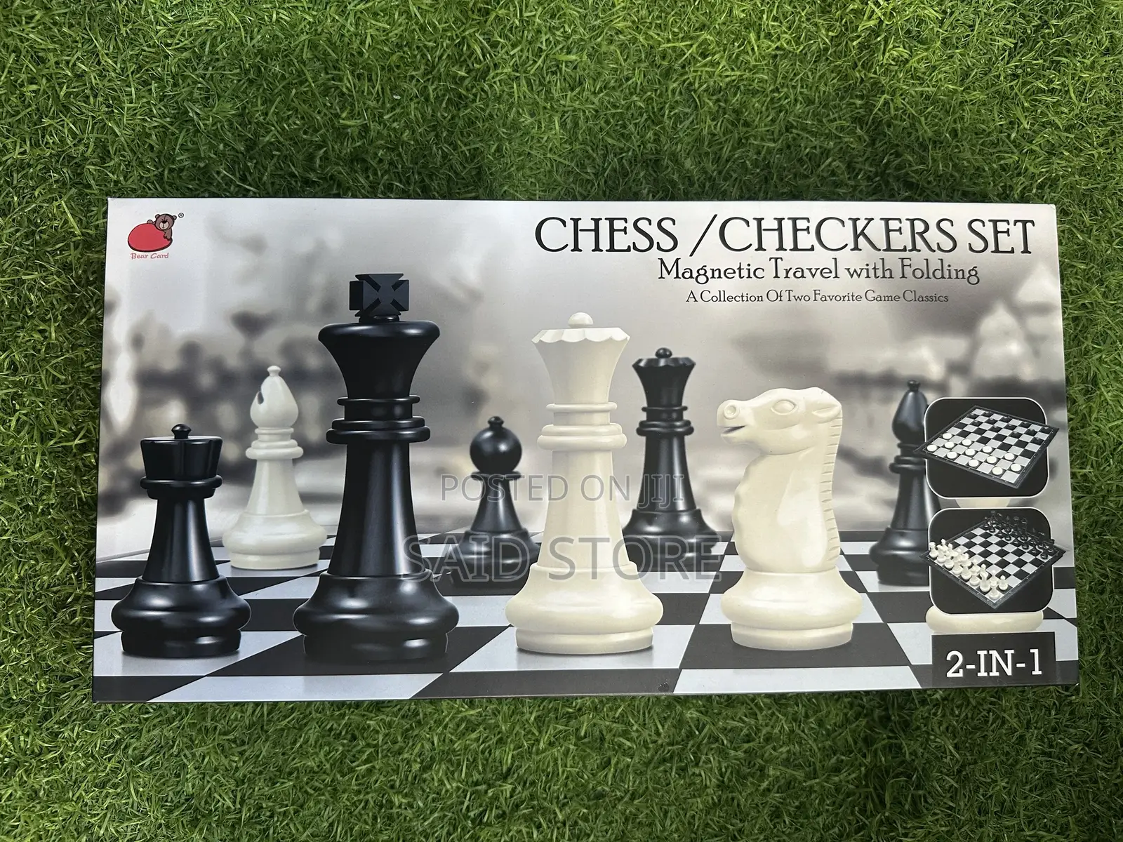 Bear Entertainment Folding Dice Chess